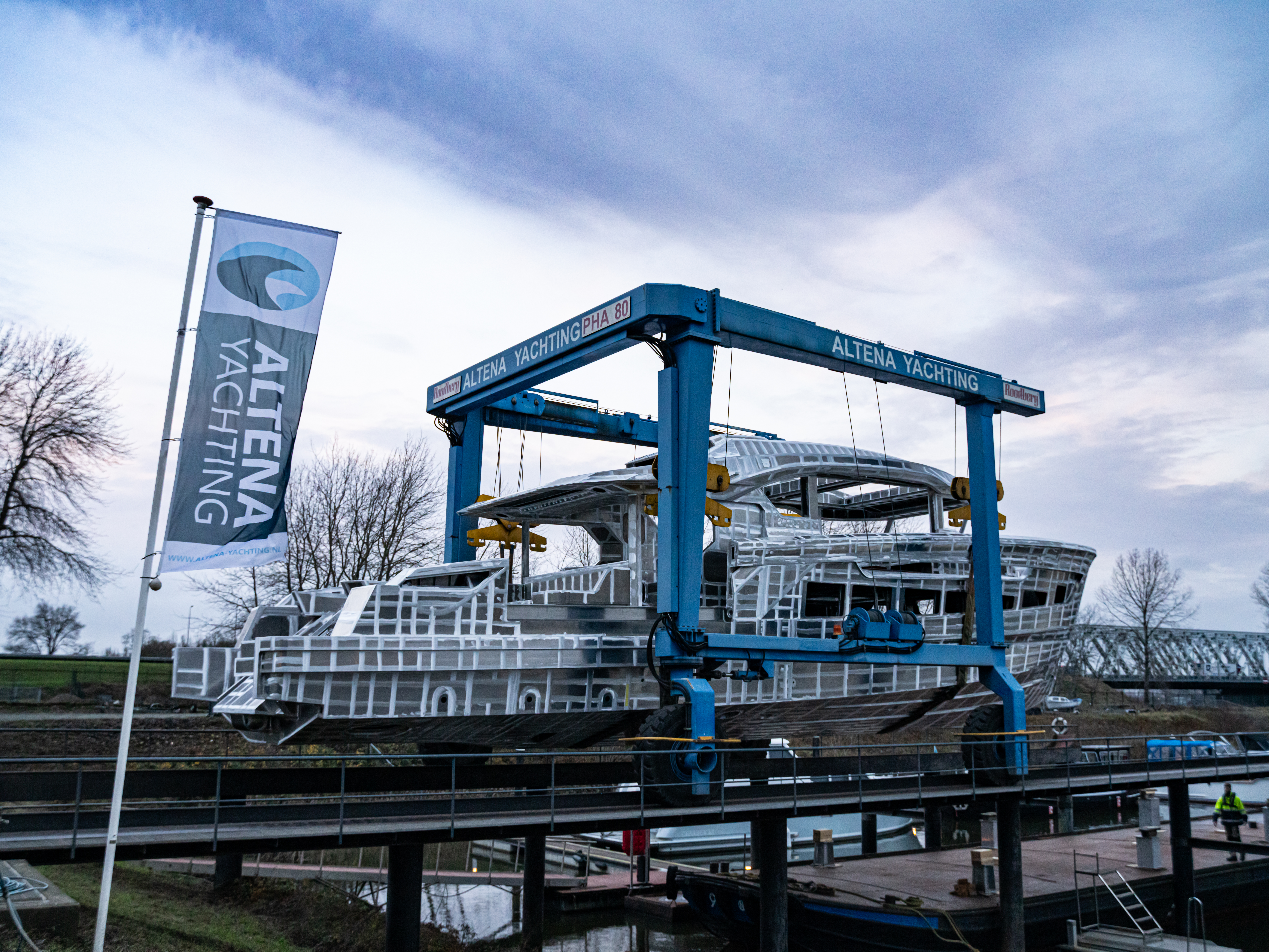 Jacht in aanbouw - 2